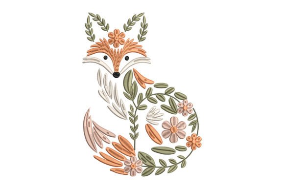 Floral Fox Embroidery: A Holiday Design Review