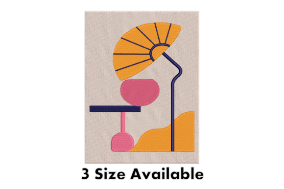 Review: Abstract Modern Embroidery Design for Boutique Sweatshirts