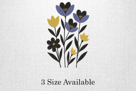 Review: Modern Floral Machine Embroidery Design