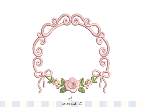 Review: Rose Embroidery Frame Design Monogram