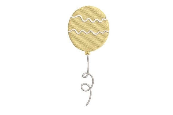 Review: Whimsical Squiggle Balloon Embroidery Design