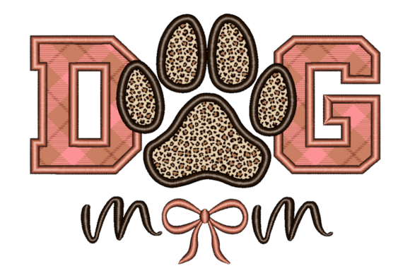 Reviewing Dog Mom Applique for Small Business Merch