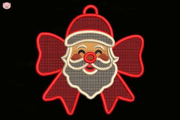 Reviewing Earring Santa Claus Embroidery for Gifts