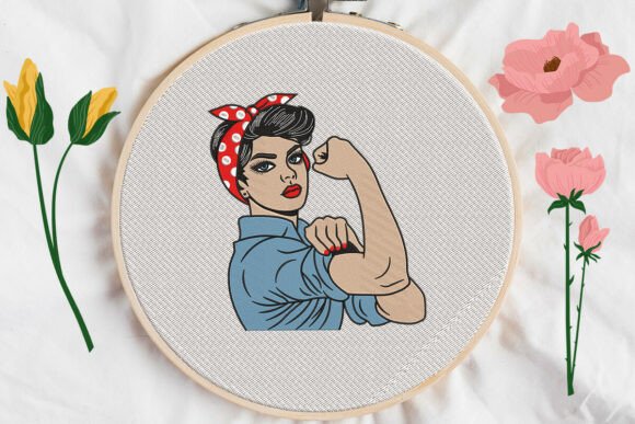 Reviewing Rosie the Riveter Embroidery for Gifts