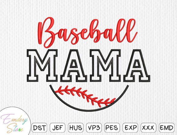 Reviewing the Baseball Mama Applique for Craft Fairs