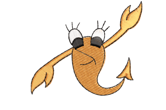 Reviewing the Shrimp Embroidery Design for Real Projects